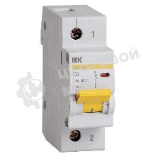Выключатель автоматический IEK ВА47, 1P, 6А, 10кА