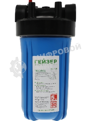 Корпус магистрального фильтра Гейзер 10BB с латунными вставками