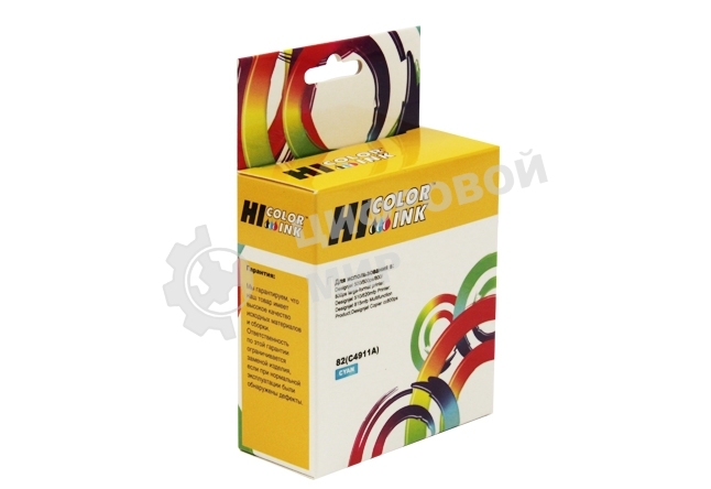 Картридж HP DJ 500/800, №82 (Hi-Black) C4911A, С      