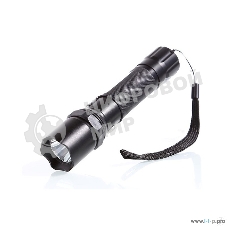 Фонарь ULTRAFLASH E145 аккум. 220в черн. cree 1 ватт 3 реж. 18650 пласт. бокс