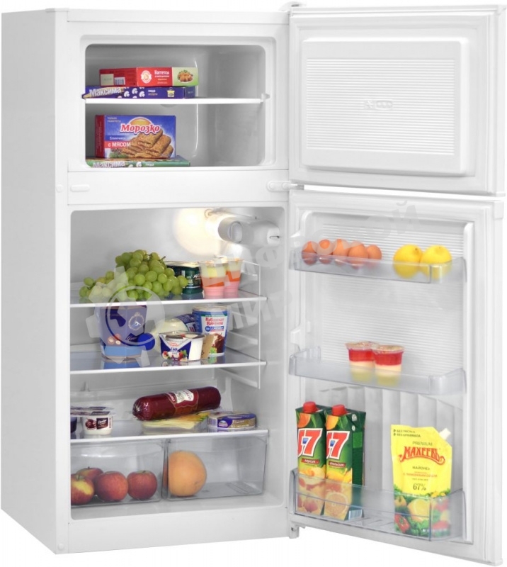 Холодильник Nordfrost NRT 143 032 белый двухкамерный 139/51 л морозилка сверху