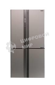 Холодильник Sharp SJ-EX98FBE бежевый трехкамерный 394/211 л морозилка снизу, No Frost, Side by Side