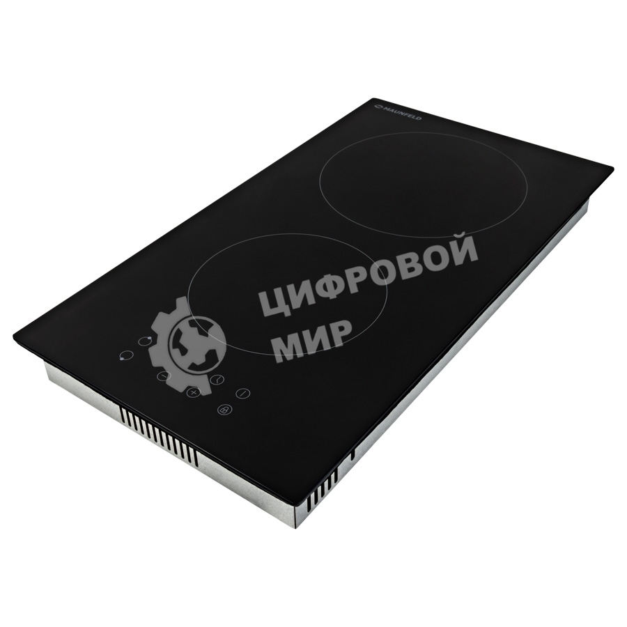 Варочная панель Maunfeld EVCE.292-BK ДОМИНО, ЧЕРНОЕ стекло