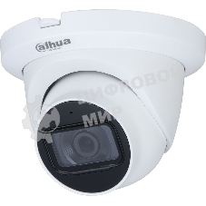 Купольная HDCVI-видеокамера Starlight, 2Mп, 1/2.8 CMOS, объектив 3.6 мм, мех ИК-фильтр, WDR 130дБ, 0.002лк@F1.6, BNC переключаемый HDCVI/TVI/AHD/CVBS, 25к/с@1080p, ИК 30м, встроенный микрофон, IP67, 12В DC, металл пластик Купольная HDCVI-видеокамера Starl