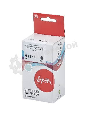 Картридж струйный Sakura 3YL84AE (№912XL Black) для HP, черный, 30 мл., 825 к.