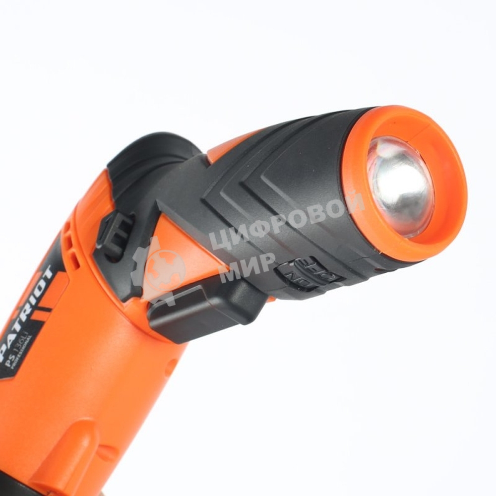 Отвертка аккумуляторная PATRIOT PS 136Li Li-Ion, 3.6 В/1,5 Ач, Реверс, 200 об/мин, 3,5 Нм, патрон: НЕХ 1/4