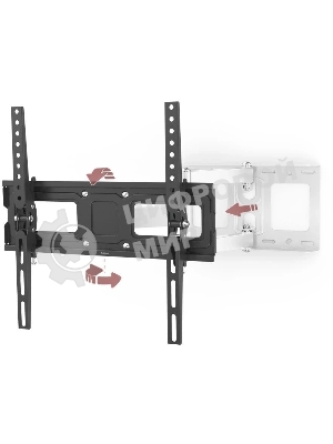 Кронштейн для телевизора Hama 00220856 черный 32