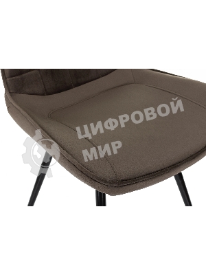 Стул для дома Бюрократ CH-K2_4 комплект 4 шт коричневый Holland 74 металл черный на ножках