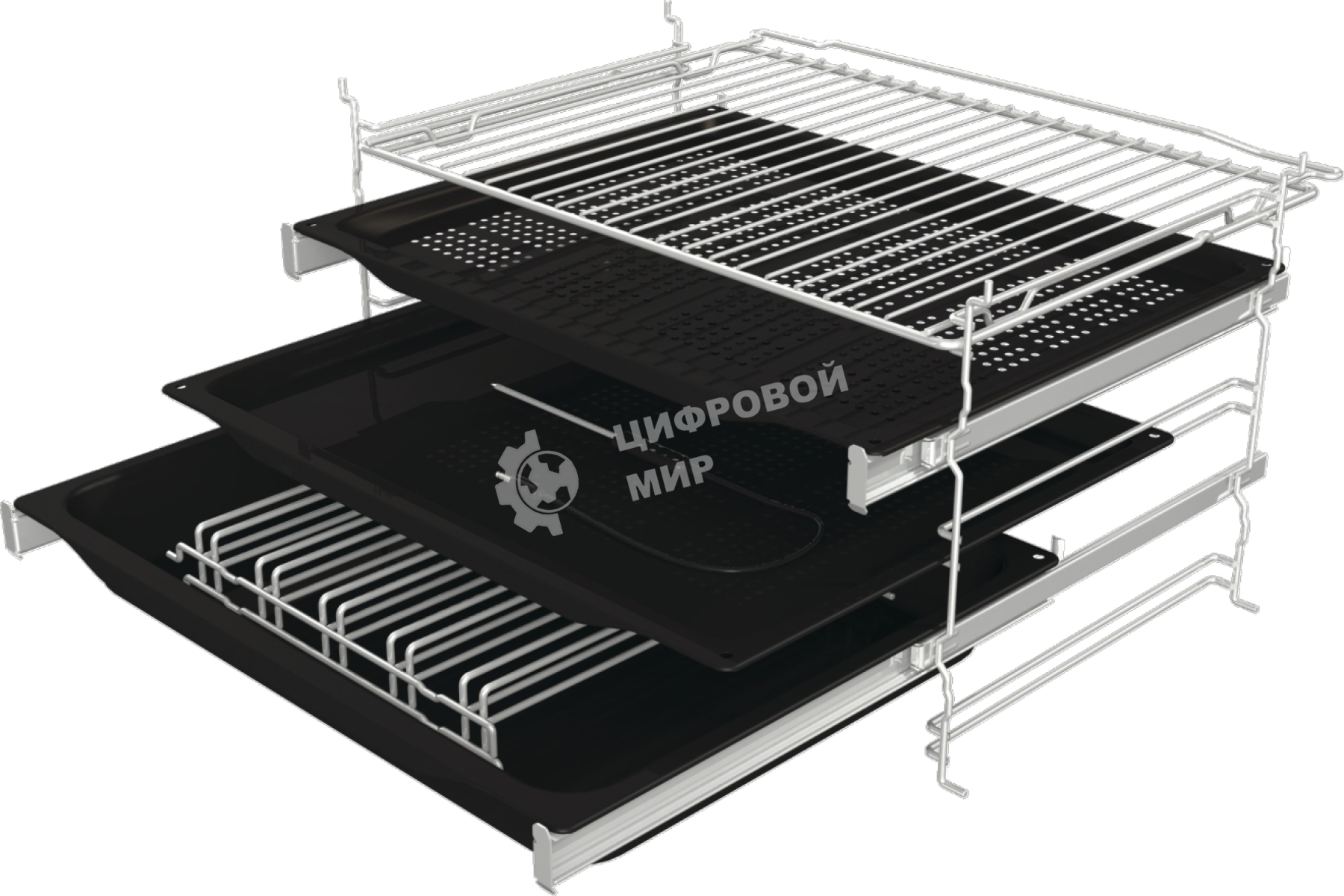 Духовой шкаф Электрический Gorenje BPSA6747A08BG черный