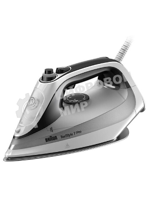 Утюг Braun SI7149WB серый, 2900 Вт, 50 г/мин, 220 г/мин, 300 мл