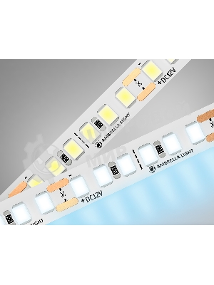 Светодиодная лента Ambrella light GS1313 2835 180Led/ 14.4W m/ 12V IP20 6500K/ 5000*10*1.2mm (2 конт.)