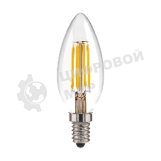 BLE1411 / Светодиодная лампа Свеча 7W 3300K E14 (C35 прозрачный)