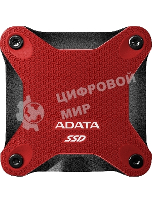 Внешний SSD ADATA SD620, 512Gb, USB 3.2 Gen 2 Type-A, R/W 520/460, красный