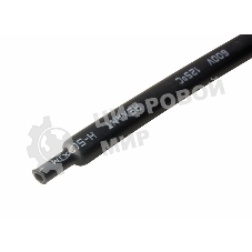 Трубка термоусадочная Rexant 12.0/4.0 1м с клеев. подсл. черный