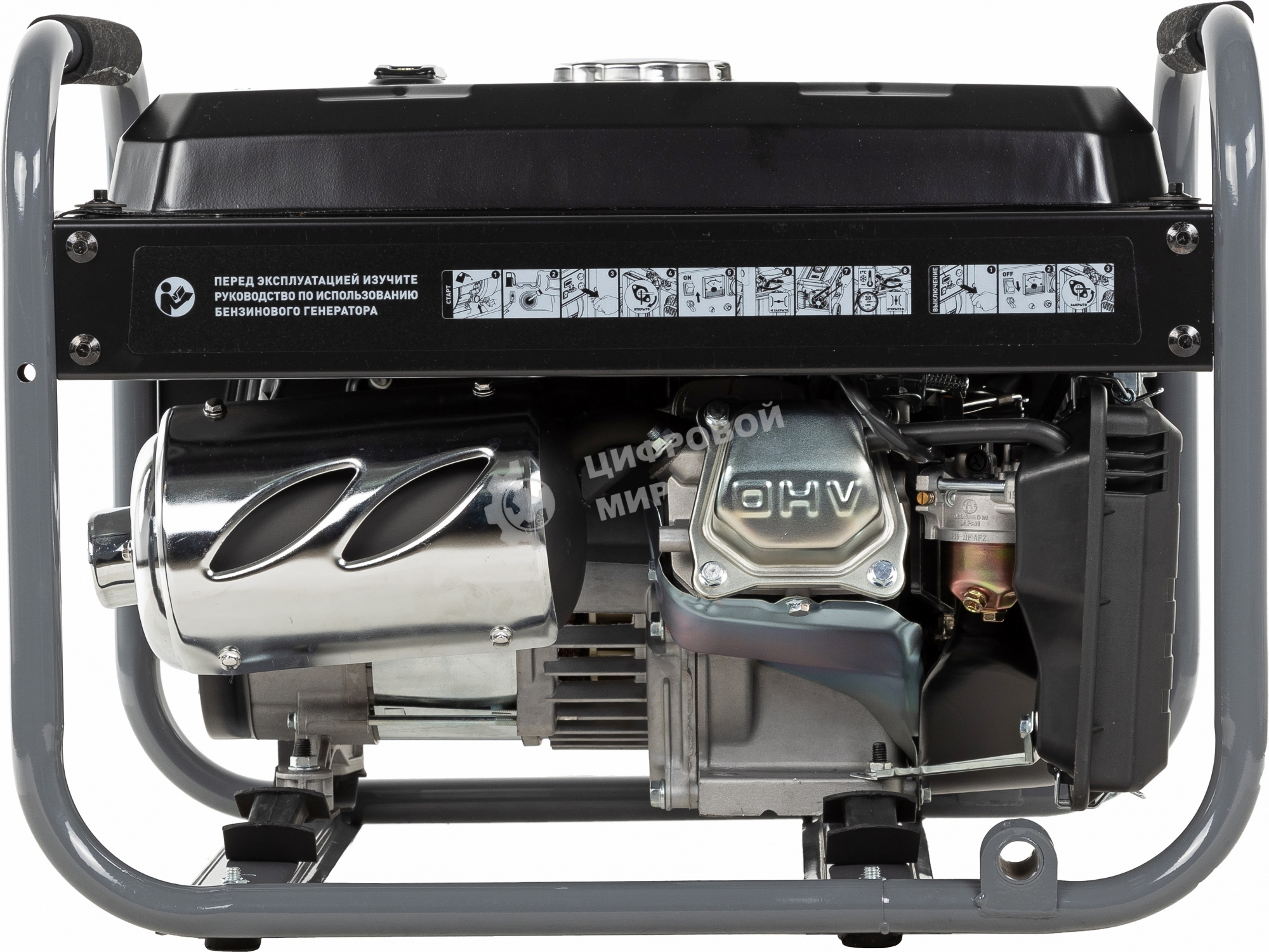 Электрогенератор бензиновый Carver PPG-2500А, 2.3 кВт, 67 дБ, 40 кг