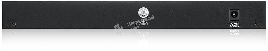 Коммутатор гибридный Smart L2 PoE+ Zyxel NebulaFlex GS1915-8EP, 8xGE PoE+, бесшумный (без вентилятора), бюджет PoE 60 Вт, автономное/облачное управление