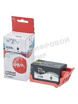 Картридж струйный Sakura 3YL84AE (№912XL Black) для HP, черный, 30 мл., 825 к.