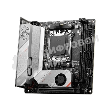 Материнская плата MSI MPG B650I EDGE WIFI, AM5, AMD B650, 2xDDR5, 4xSATA, 2xM.2, 1xPCI-E 4.0 x16, 1xHDMI, 1x 2.5Gb LAN, 3xUSB-A 3.2 Gen 2, 2xUSB-A 3.2 Gen 1, 1xUSB-C 3.2 Gen 2x2, 3x3.5 мм, 7.1, Mini-ITX