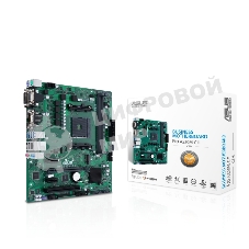 Материнская плата ASUS Pro A520M-C II/CSM, AM4, AMD A520, 2xDDR4, 4xSATA, 1xM.2, 1xPCI-E 3.0 x16, 2xPCI-E x1, 1xDVI-D, 1xDP, 1xHDMI, 1xVGA, 1x 1Gb LAN, 2xUSB-A 2.0, 4xUSB-A 3.2 Gen 1, 3x3.5 мм, Micro-ATX
