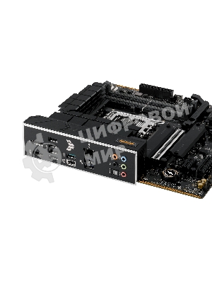 Материнская плата ASUS TUF GAMING B760M-PLUS II, LGA 1700, Intel B760, 4xDDR5, 4xSATA, 3xM.2, 1xPCIe 5.0 x16, 1xPCIe x4, 1xPCIe x1, 1xUSB-A 3.2 Gen 2, 2xUSB-A 3.2 Gen 1, 4xUSB 2.0, 1xUSB-C 3.2 Gen 2x2, 1x2.5Gb LAN, 5x3.5 мм, 7.1, mATX