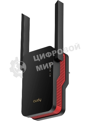 Повторитель беспроводного сигнала Cudy RE3000 AX3000 Wi-Fi черный