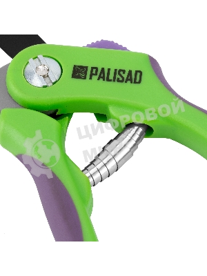 Секатор с наковальней Palisad 200 мм, двухкомпонентные рукоятки