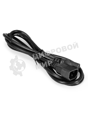 Кабель питания ExeGate Special EC-1,8S (C13->C14, 3*1.0мм2, CCA, черный, 1.8 м)