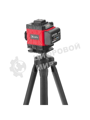 Лазерный уровень м-призм. MTX ML 360-3 Pro SET, 30 м, акк. Li 3000 мА·ч, состоит из 2 частей