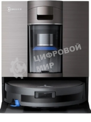 Робот-пылесос Ecovacs Deebot X11 OmniCyclone черный/коричневый, 6400 мА*ч Li-Ion, уборка сухая/влажная, пылесборник контейнер 0.22 л