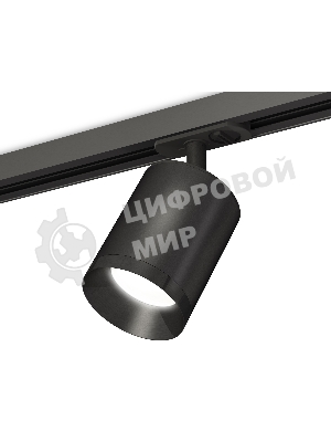 Светильник Ambrella light XT7422001 SBK/PBK черный песок/черный полированный MR16 GU5.3 (A2537, C7422, N7031)
