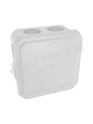Коробка ответвительная DKC 53800R с 8+2 каб. вводами d25/20мм IP55 100х100х50мм (розница)