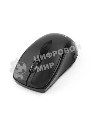 Мышь беспроводная Gembird MUSW-320 черный, 1000 dpi, радиоканал, USB, кнопки - 3