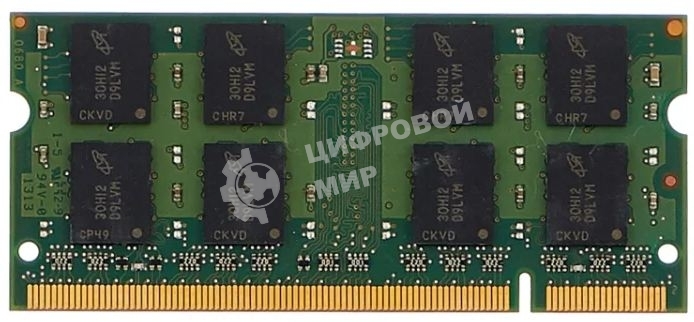 Оперативная память Patriot, DDR2, 2GB (1x2 GB), 800 MHz, CL6, SO-DIMM