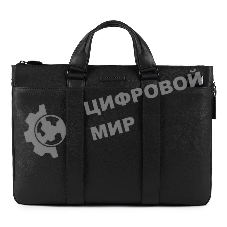 Сумка для ноутбука Piquadro Modus CA4021MOS/N черный натур.кожа