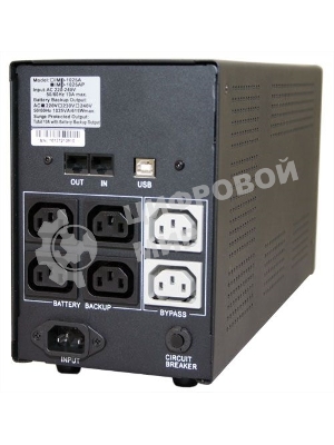 Источник бесперебойного питания Powercom Imperial IMP-1025AP 615Вт 1025ВА черный