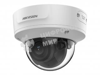 Уличная купольная IP-камера Hikvision 8Мп с EXIR-подсветкой до 40м и технологией AcuSense1/2,8