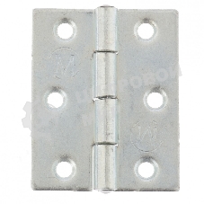 Петля карточная 50х40, цинк, 4шт. (Металлист) Россия