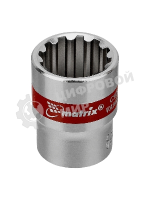 Набор универсальных торцевых головок Matrix 1/4