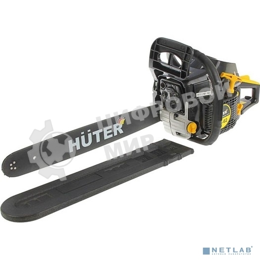 Бензопила Huter BS-62 70/6/6 2,2 кВт, 62 см3, бак 0,55 л, антивиб. система, шина 50см/20