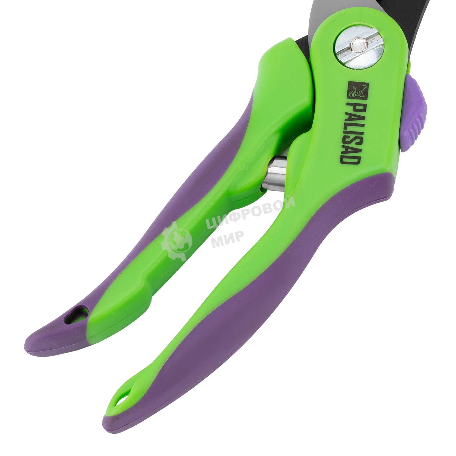 Секатор с наковальней Palisad 200 мм, двухкомпонентные рукоятки