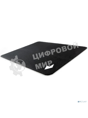 Коврик для мыши Gembird MP-BLACK-S, черный, 220х180х2мм, ткань/резина, пакет