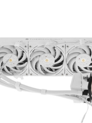 Система жидкостного охлаждения Thermalright Frozen Vision 360 V2 (360мм, LED, Black, ARGB/Fans: 3x120мм, 69CFM, 27dBA, 2150RPM/Pump height 60мм, 23dBA, 3000RPM, Rad thickness 27мм/S: 1700, 1200, 1851, 115X, 2011, 2066, AM5, AM4)