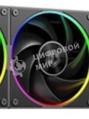 Система водяного охлаждения ID-Cooling DL360 Max ARGB Soc-AM5/AM4/1200/1700/1851 черный 4-pin 14-31.2dB Al LCD 350W Ret