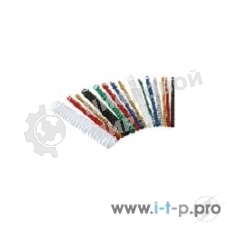 Пружины для переплета пластиковые Lamirel LA-7866702 6мм черный 100 шт