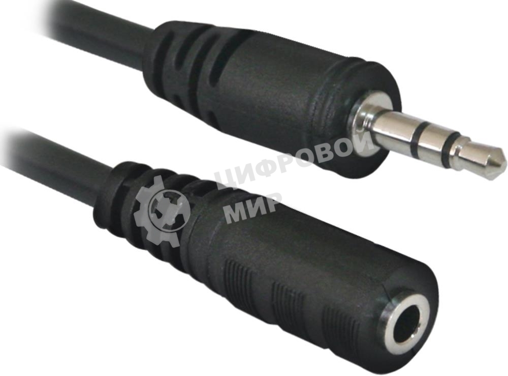 Аудио-кабель Defender Jack02-05 Jack M- Jack F, 1.5 м