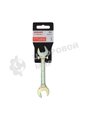 Ключ гаечный рожковый Rexant 13х14 мм, желтый цинк