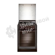 Плита газовая Gefest ПГ 6300-02 0047 коричневый, конфорок 4 шт, духовка 52 л, 60 см x 85 см x 60 см