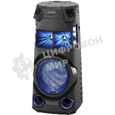 Минисистема Sony MHC-V43D черный/CD/CDRW/DVD/DVDRW/FM/USB/BT