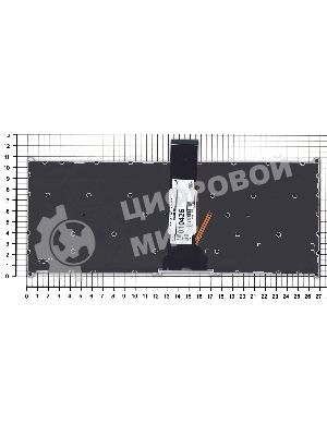 Клавиатура для ноутбука Acer Aspire V5-122P черная с подсветкой