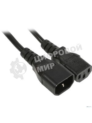 Шнур сетевой Rexant IEC 320 C13 – IEC 320 C14 3x1,0мм², 5 м